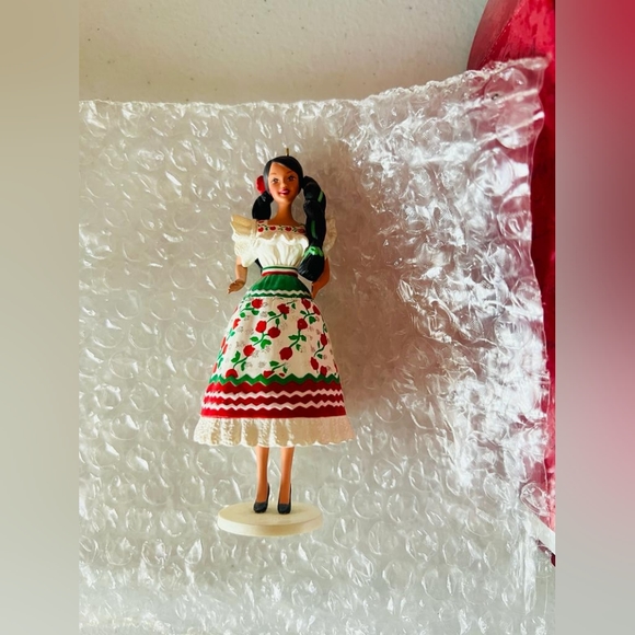 Mexican barbie dolls of the world ornament hallmark ornament - Picture 2 of 4